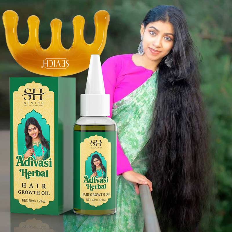Ayurvedic & Herbal Wellness Kits - Sevich India Herbal Hair Growth Oil