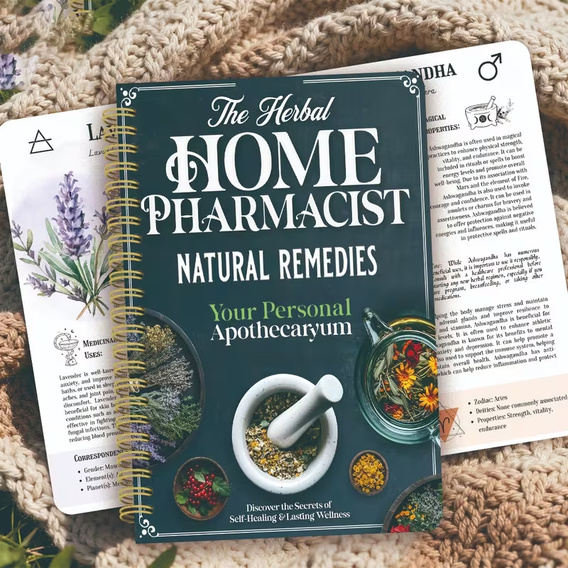 Herbal Holistic Wellness - Herbal Home Pharmacist Natural Remedies Book