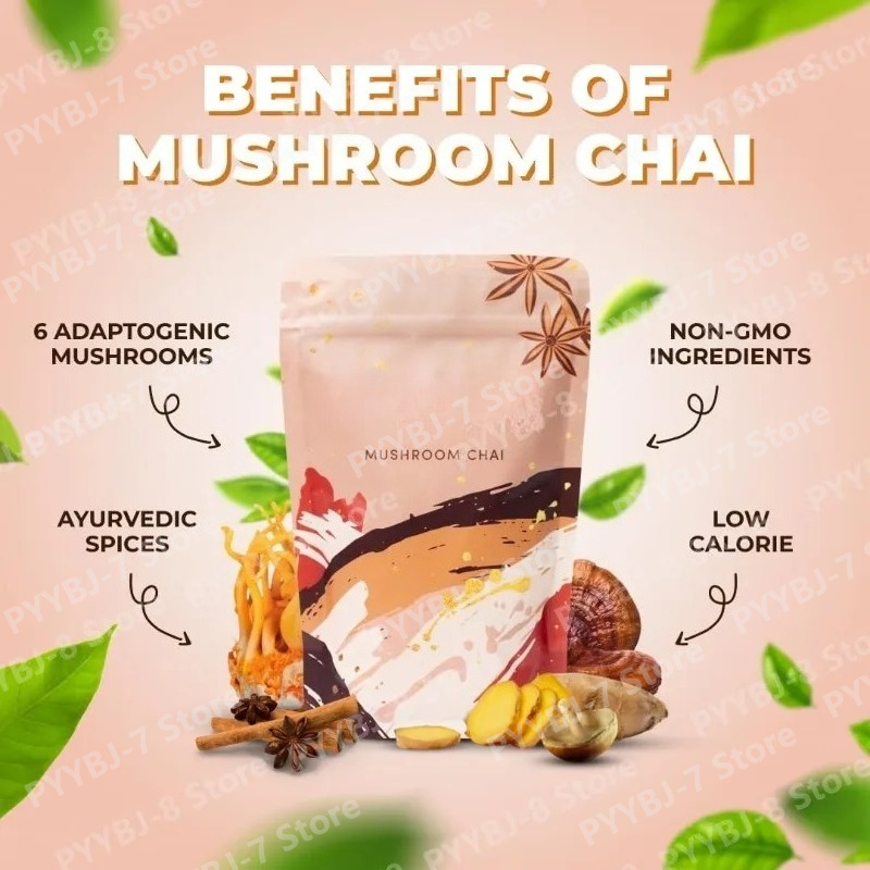 Mushroom Chai Herbal Tea Ayurv - đánh giá và giá Ayurvedic & Herbal Wellness Kits