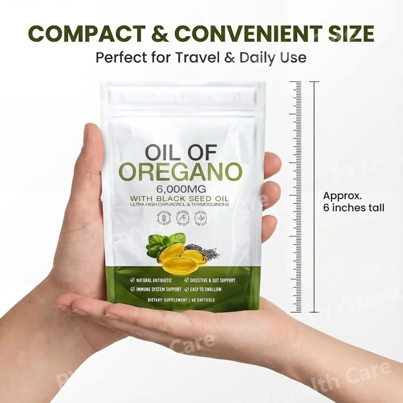 Oregano Oil with Black Seed Oi - đánh giá và giá Herbal Wellness In
