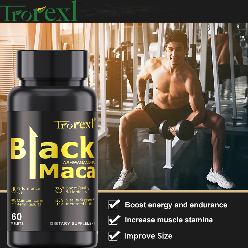 Organic Black Maca Pills 60 Ta - đánh giá và giá Herbal Queen