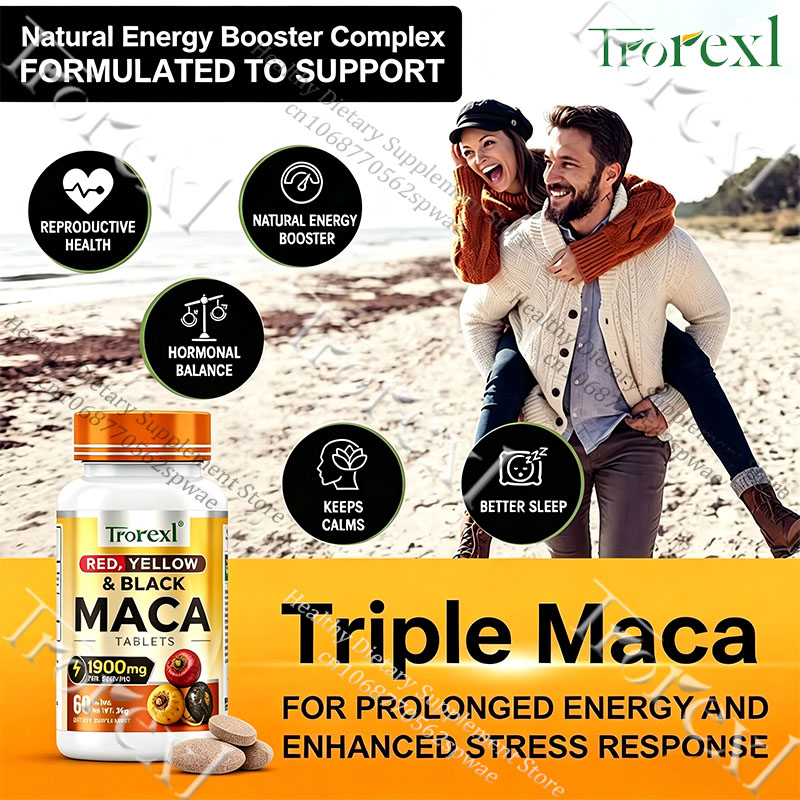 Natural Maca Root Tablets-Supp - đánh giá và giá Herbal Queen