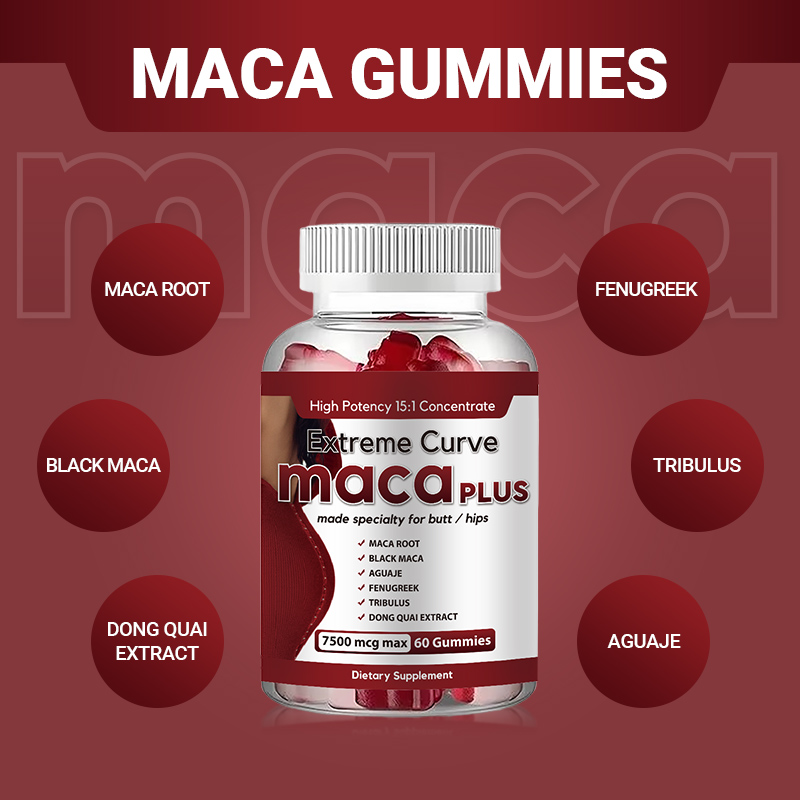 1 bottle black plus Maca gummi - đánh giá và giá Herbal Queen