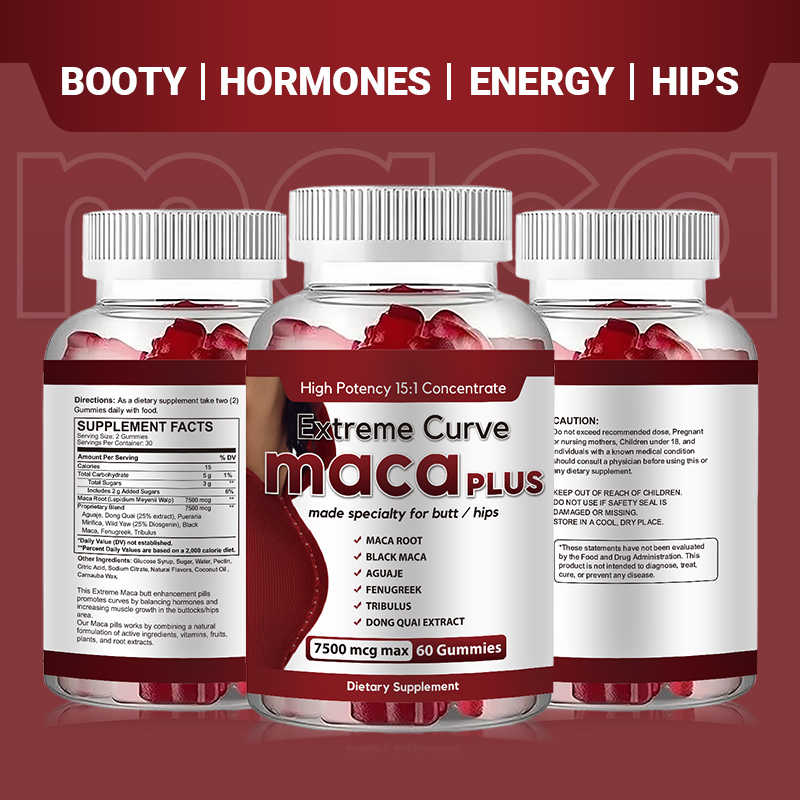 1 bottle black plus Maca gummi - đánh giá và giá Herbal Queen