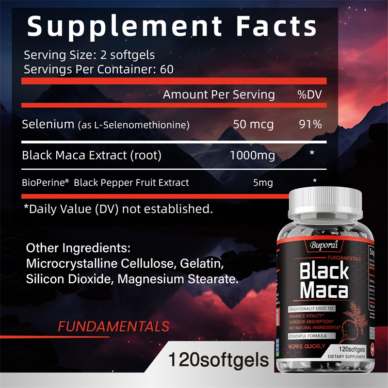Black Maca Supplement - Increa - đánh giá và giá Herbal Queen