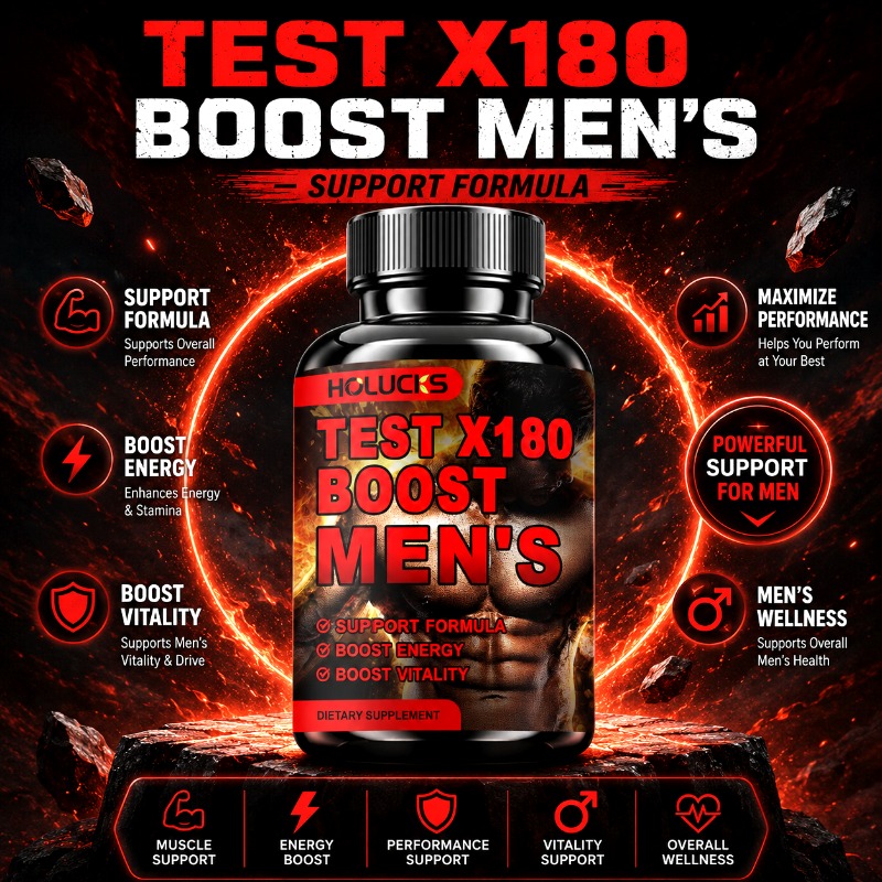 Test X180 Men's Supplement, wi - đánh giá và giá Herbal Queen