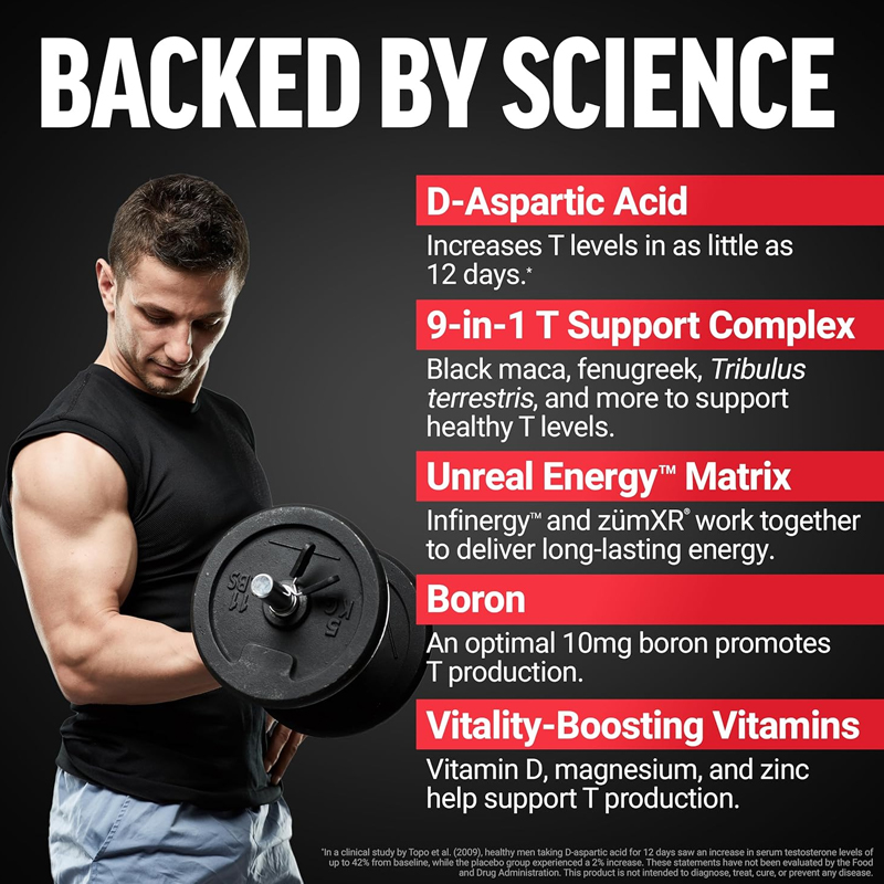 Test X180 Men's Supplement, wi - đánh giá và giá Herbal Queen
