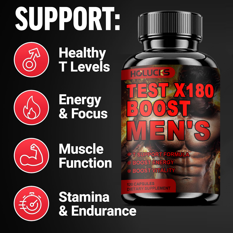 Test X180 Men's Supplement, wi - đánh giá và giá Herbal Queen