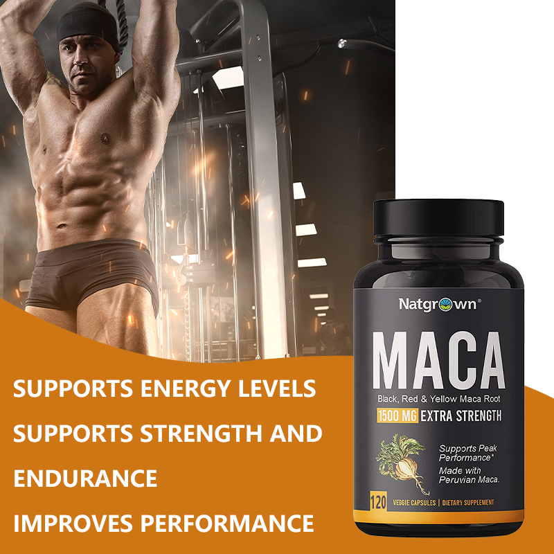 Maca Root Capsules (Black + Re - đánh giá và giá Herbal Queen