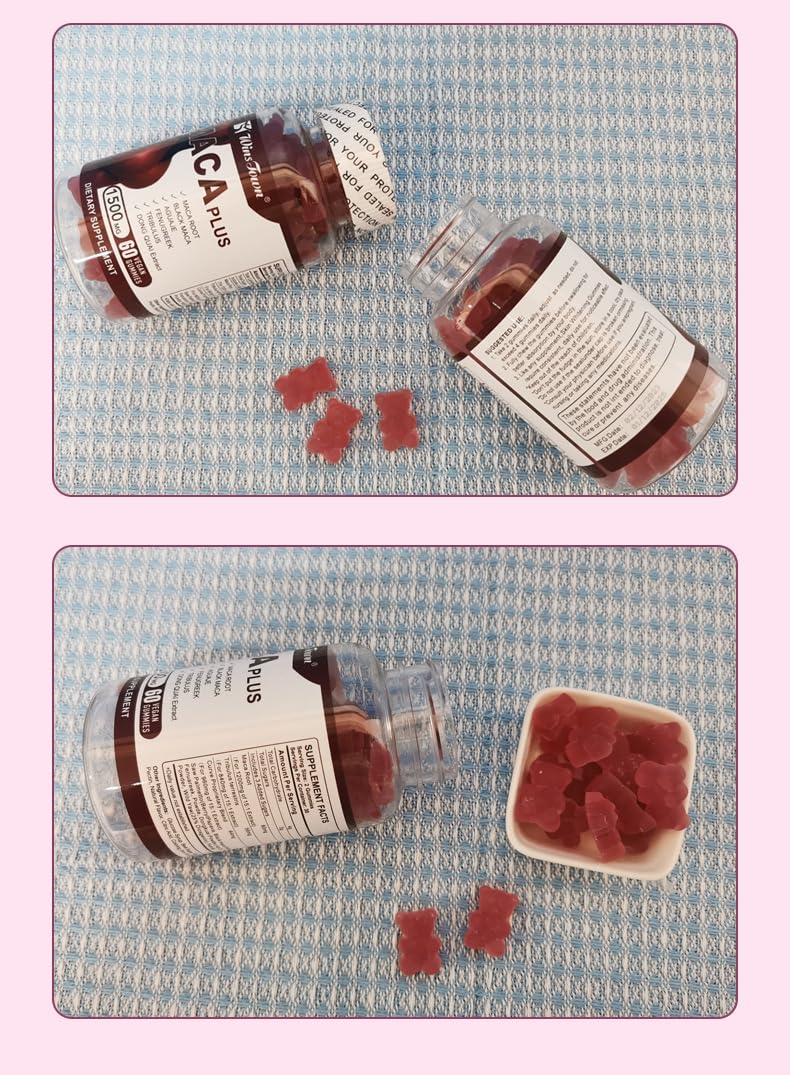 Maca Plus Gummies, Hip Butt Gu - đánh giá và giá Herbal Queen