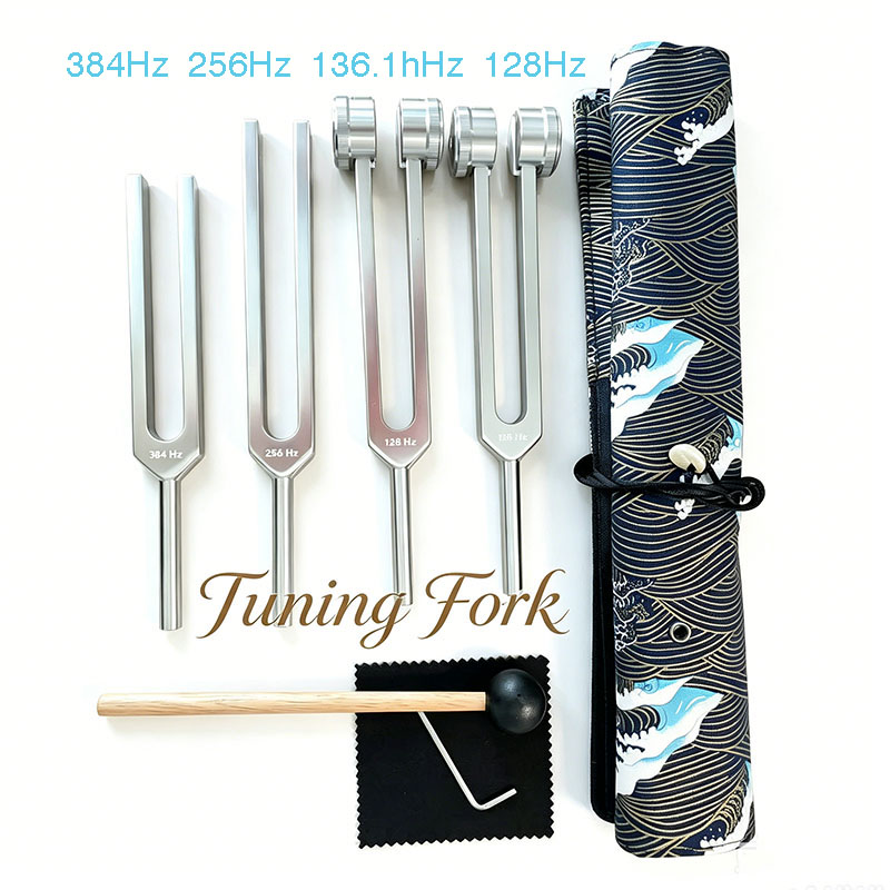 Tuning Fork Set 128 136.1 256  - đánh giá và giá Healing Wellness